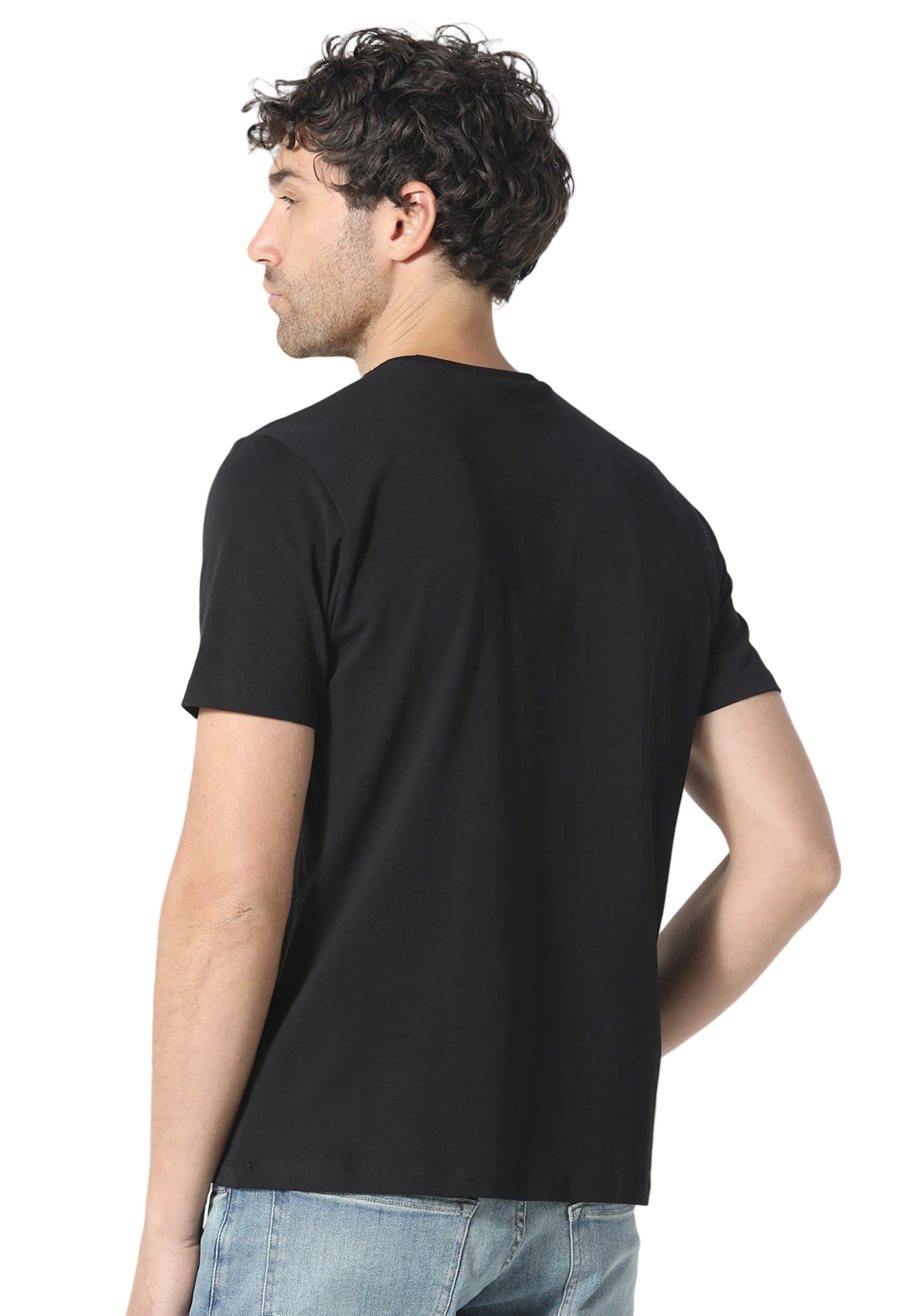Back View of 883 Police Dover Black T-Shirt